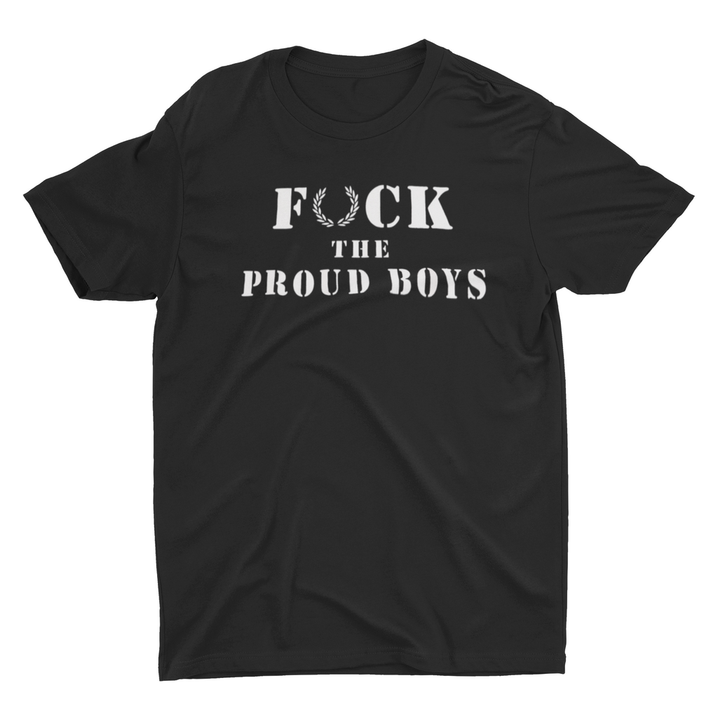 Kaos Merch-Fuck Proud Boys Shirt image 0