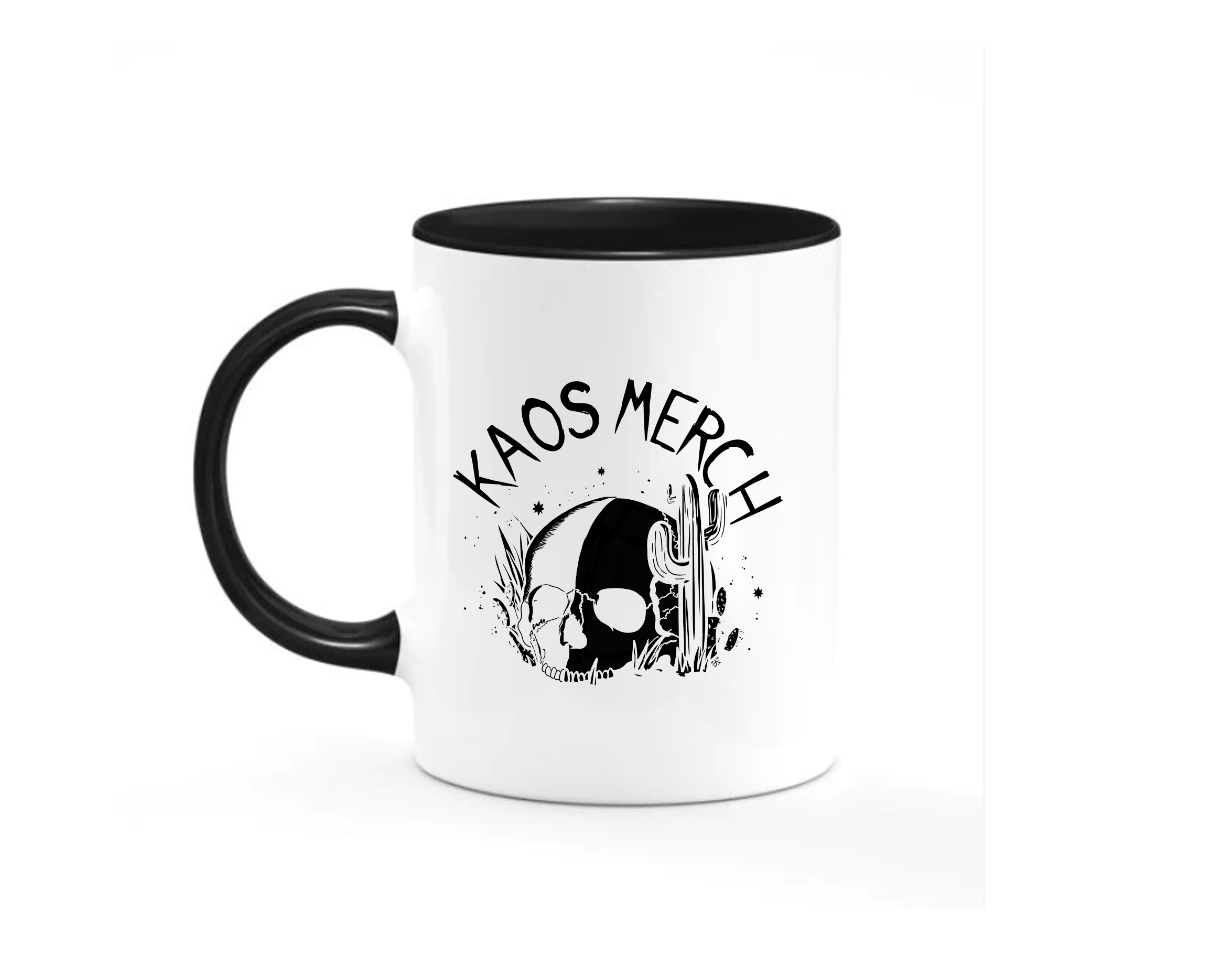 DRINK COFFEE, PUT ON SOME PUNK ROCK AND HANDLE IT! MUG image 1