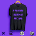 Bassists Against Racists – PURPLE OCTOBER SPECIAL T-Shirt - PRE-ORDER image 0